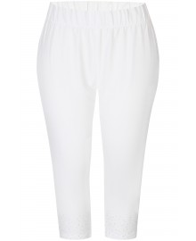 Zhenzi Zh-Kant 807-Leggings - Hvid leggings med similisten 200807 White