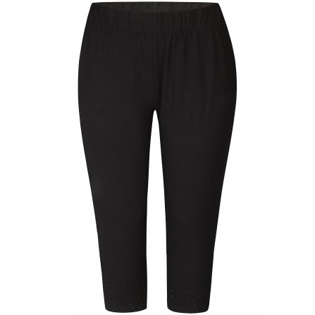 Zhenzi Zh-Kant 807-Leggings - Sort leggings med similisten 200807 Black