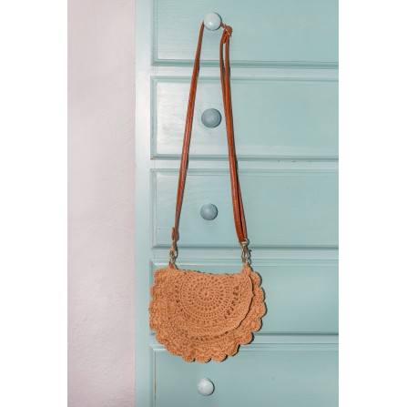 Black Colour BCCROCHET MINI BAG - Taske 9351 Nature