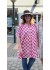 ICHI IHVERA DR37 - Pink printet kjole 20123241 Bright Rose Ikat