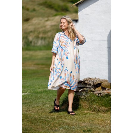 Black Colour BCTALLY DRESS - Blå printet kjole 40908 Blue Rose