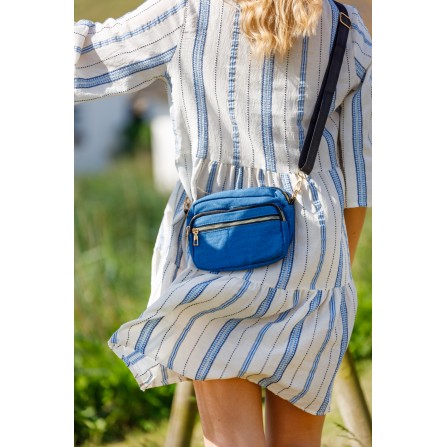 Black Colour BCVIGGY DENIM BAG SMALL - Denim taske 9360 Denim Blue