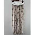 Marta MdcLyra Pants - Hvid buks med brunt print 256227 Moro/BeigeXof3986