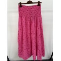 Marta MdcNatasja Skirt - Pink nederdel med hjerter 5201P Fuxia