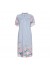 Marta MdcCristina Dress - Lang blå stribet kjole 7263 Jeans4837tpg