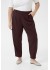Kaffe Curve KCmerla Pants - Bordeaux 7/8 bukser 10582231 Fudge