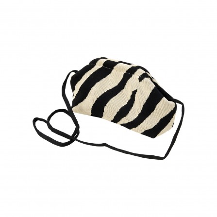 Pico Small Rosalia Clutch - Clutch taske TA14 Zebra/Ivory