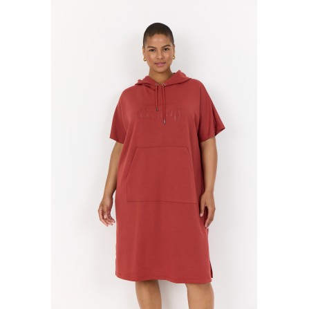 Wasabi WA-SABINA 52 - Brændt rød kjole W20403 Mineral Red