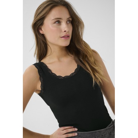 Kaffe KAomi Top - Sort top 10510143 Black Deep