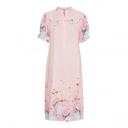 Marta MdcCristina Dress - Lyserød stribet kjole 7263 Rose4837tpg