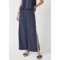 Co'Couture MingusCC Pant - Blå buks med striber på siden 31556 Navy