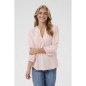 Kaffe KAannika Blouse - Lyserød bluse 10510429 Lotus