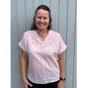 Fransa FRJULIETTA BL 1 - Kortærmet bluse 20616377 Rose Smoke Heart