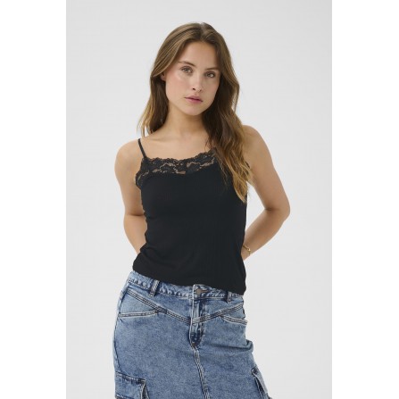 Kaffe KAomi Top - Sort top 10510143 Black Deep