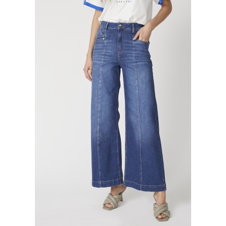 Co'couture TylerCC Jeans - Jeans med brede ben 31594 Denim Blue