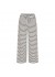 MARTA MdcMireya Pant - Sort/hvid stribet buks 22611 White/Black