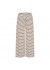MARTA MdcMireya Pant - Hvid/brun stribet buks 22611 White/Brown