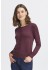 Fransa Zubasic 60 Cardigan - Bordeaux Cardigan 20604187 Fudge
