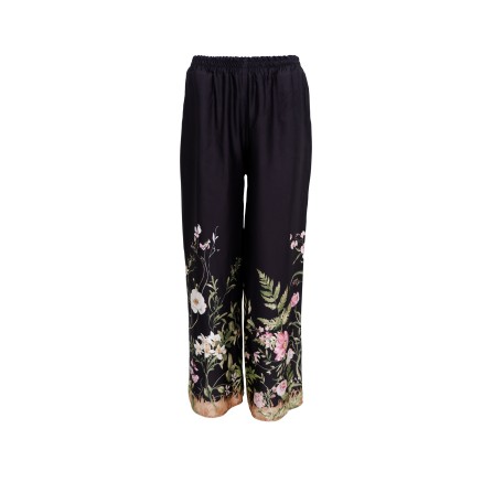 Black Colour BCZENNIA PANT - Buks med blomster 40915 Black Flower