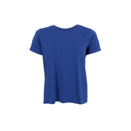 Black Colour BCMAY SS Tee - Blå t-shirt 40605 Dk Jeans