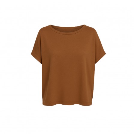 Black Colour BCMAY LOOSE BLOUSE - T-shirt 40913 Tobacco