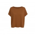 Black Colour BCMAY LOOSE BLOUSE - T-shirt 40913 Tobacco