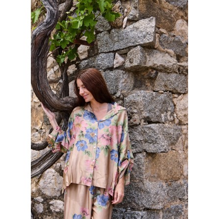 Black Colour BCEMME FLOWER SHIRT - Skjorte 40951 Frappe