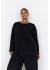 Wasabi WA-SABINA 59 - Sort sweatshirt W20414 Black