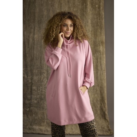 Zhenzi Zh-Mya 913- Tunic L/S - Rosa sweat tunika 200913 Antique Rose