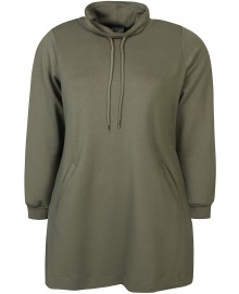 Zhenzi Zh-Mya 913- Tunic L/S - Army grøn sweat tunika 200913 Army way