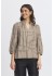 Fransa FRDAPHNE BL 1 - Sandfarvet printet bluse 20616078 Desert Taupe ART