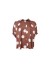 Black Colour BCMABEL SHIRT BLOUSE - Brun skjorte med bomber 40988 Mocca Dot