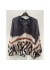 Marta MdcBelladonna Shirt - Sort printet skjorte 003 Nero