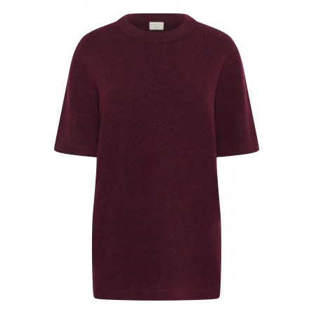 Kaffe Curve KCniela Pullover - Vinrød strik 10583700 Windsor Wine