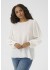 Kaffe Curve KCviva Blouse - Off-white bluse 10583705 Chalk
