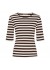 Marta MdcNena Tee - Brun stribet t-shirt 7524 Marone73466