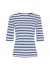 Marta MdcNena Tee - Blå stribet t-shirt 7524 Fiordo