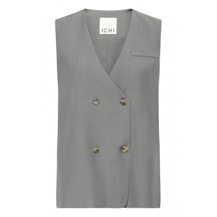 ICHI IHXDORTHEA WA2 - Grå vest 20123911 Forged Iron