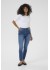 Kaffe KAwillow HW Slim Fit Jeans - Medium blå jeans 10510714 Medium Blue Denim