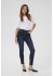 Kaffe KAwillow HW Slim Fit Jeans - Mørkeblå jeans 10510714 Dark Blue Denim