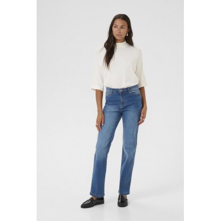 Kaffe KAmaris Reg Fit Jeans - Medium blå jeans 10510727 Medium Blue