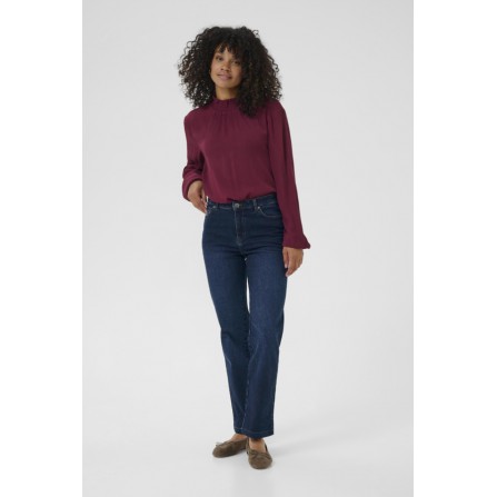 Kaffe KAmaris Reg Fit Jeans - Mørkeblå jeans 10510727 Dark Blue Denim