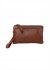 RE:DESIGNED Lisa Urban - Brun lille skindtaske 4946 Walnut