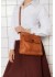 RE:DESIGNED Kay Urban - Brun skindtaske 4874 Walnut