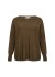 Wasabi WA-SAMANDA 1 - Grøn strik med knapper i bag W30000 Dark Olive