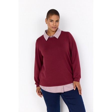 Wasabi WA-SABINA 63 - To i en bluse W20443 Dark Red