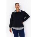 Wasabi WA-SABINA 63 - To i en bluse W20443 Black Combi