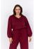 Wasabi WA-SABINA 58 - Vinrød bluse W20413 Dark Red