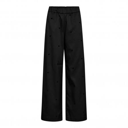 Co'couture CloverCC Dot Pants - Sorte bukser 31600 Black