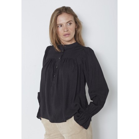 Co'couture NiamCC Blouse - Sort bluse 35910 Black